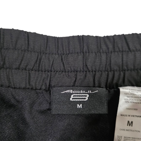 Activ8 Running Shorts Womens Multicolor M Elastic Waist Abstract Drawstring - Picture 4 of 9